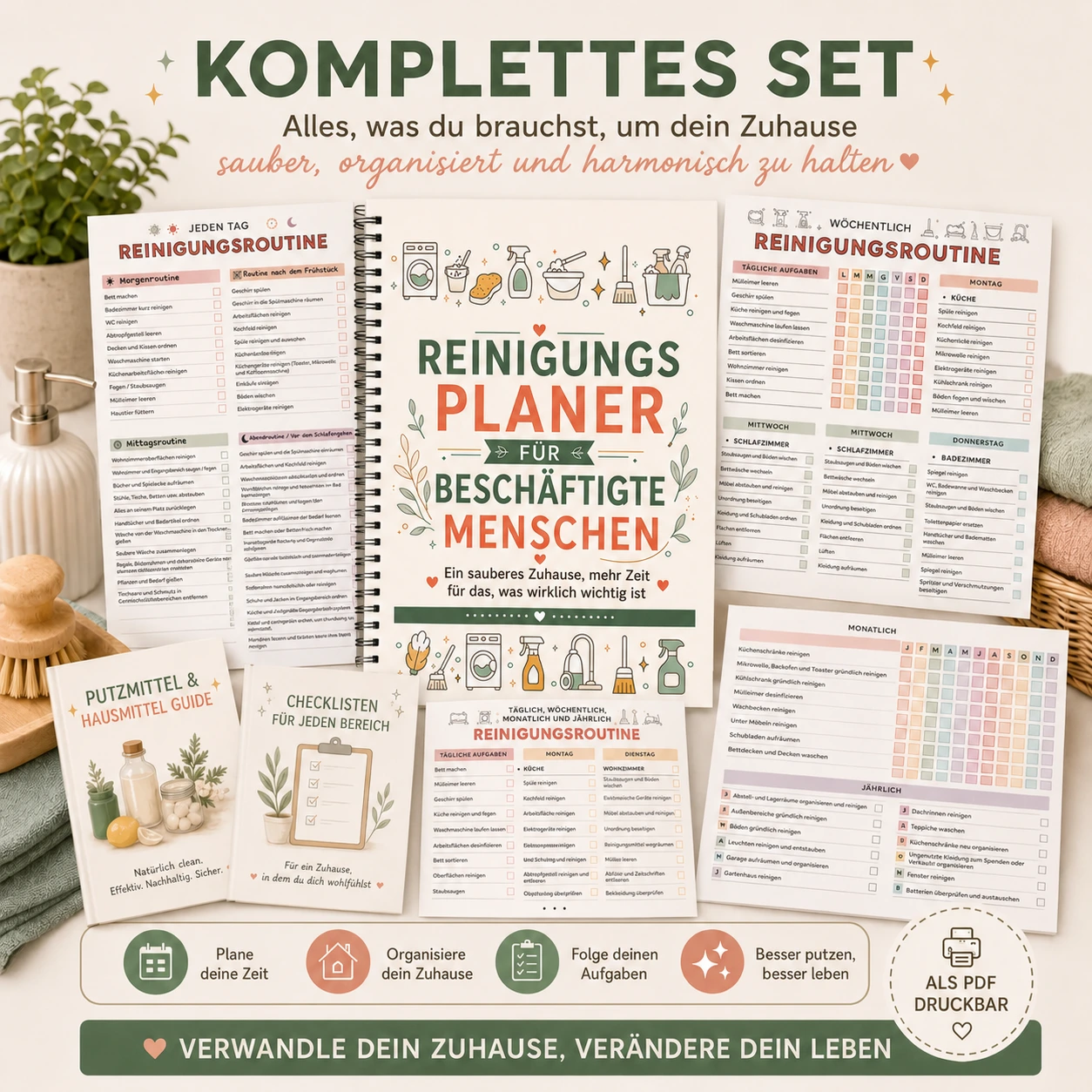 Komplettes Kit - Putzplaner + Boni